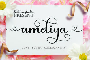 Ameliya: A Romantic Script Font for Handmade Creators