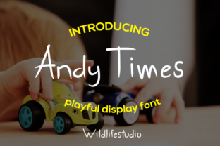 Andy Times: A Playful Display Font for Branding That Stands Out