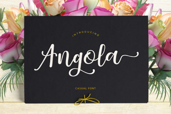 Angola: A Script Font That Elevates Your Brand with Style and Substance