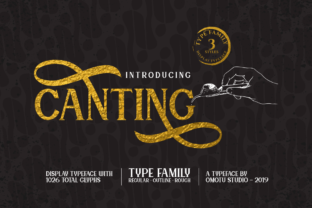 Canting: A Serif Font That Elevates Your Handmade Brand