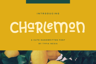 Charlemon: A Whimsical Display Font for Editorial Design