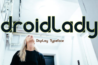 Droidlady: A Vintage-Inspired Display Font for Web Design