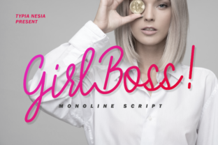 Girl Boss: A Script Font That Elevates Every Campaign