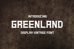Greenland: A Bold Display Font for Modern Web Design