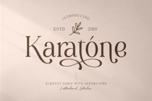 Karatone: The Serif Font That Elevates Every Craft Project