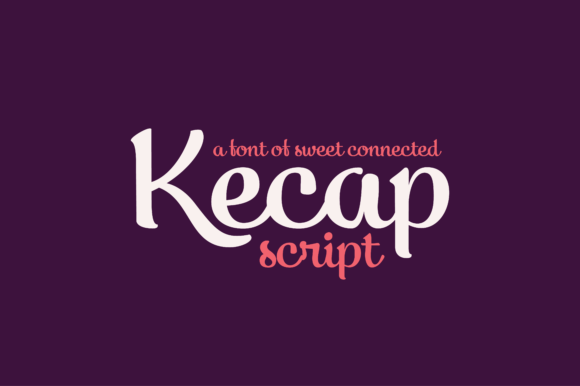 Kecap Script: A Font for Elegant Expression