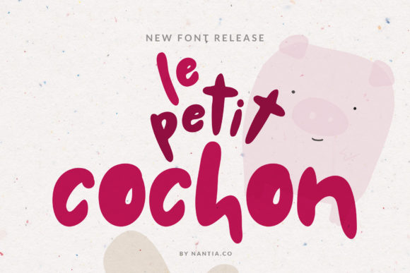 Le Petit Cochon: A Script Font That Elevates Brand Design
