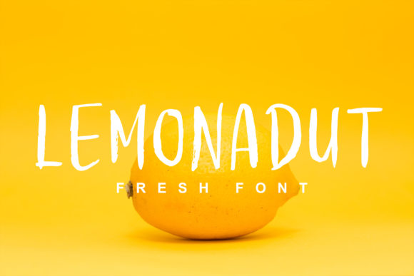 Lemonadut: A Font That Brings Freshness to Every Project