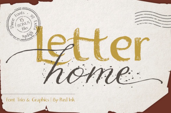 Letter Home: A Script Handwritten Font for Beautiful, Readable Craft Projects