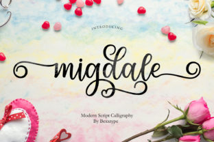 Migdale: A Script Font for Creative Campaigns