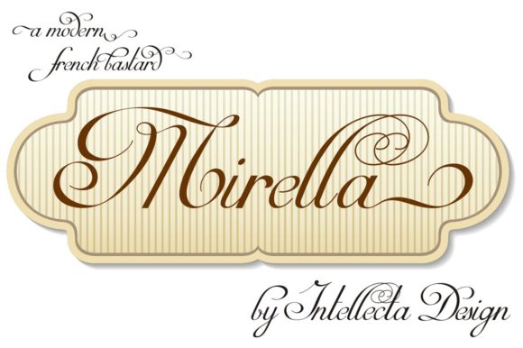 Mirella Script: A Modern Elegance for Designers