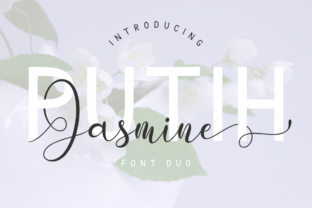 Putih Jasmine Duo: A Versatile Script Handwritten Font for Branding and Design