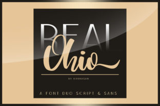 Real Ohio Duo: A Versatile Script Font for Creative Projects