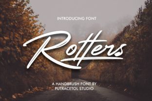 Rotters: A Script Handwritten Font That Adds Authenticity to Branding