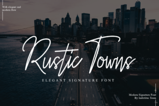 Rustic Towns: A Font for Timeless Editorial Design