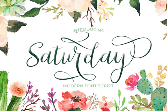 Saturday: A Font for Calm and Elegant Editorial Design