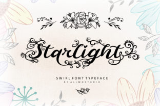Starlight: A Script Font for Handmade Crafters and Designers