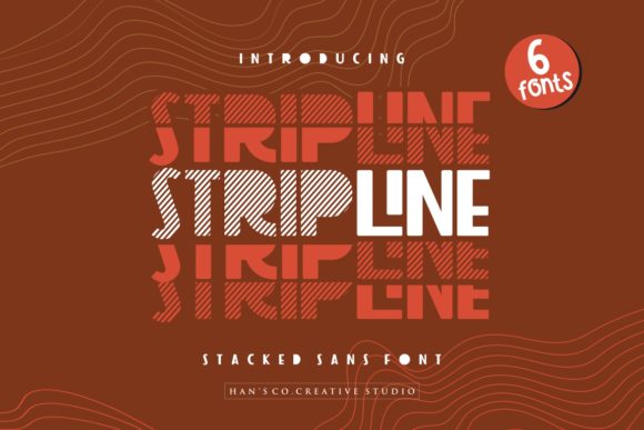 Strip Line: A Versatile Sans Serif Font for Dynamic Campaigns