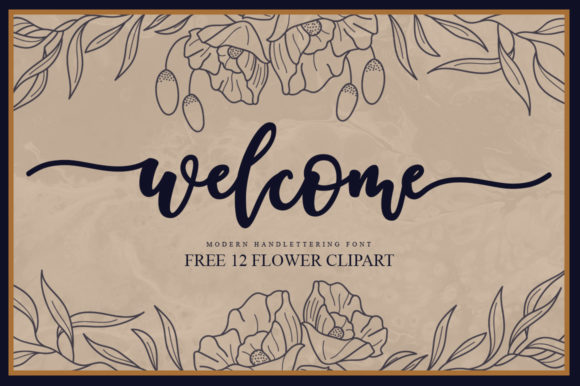 Welcome Script: A Handwritten Font for Editorial Elegance