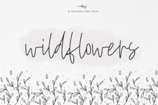 Wildflowers: A Script Font That Elevates Editorial Design