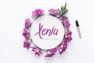 Xenia Family: The Romantic Typeface That Elevates Your Brand