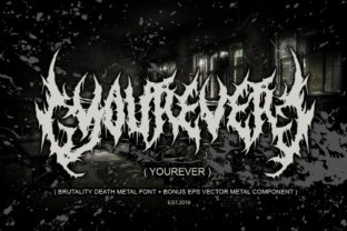 Yourever: A Blackletter Font for Bold Digital Branding